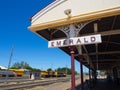 The train platform of Emerald railway station is a heritage-listed railway station on the Central Western railway line.